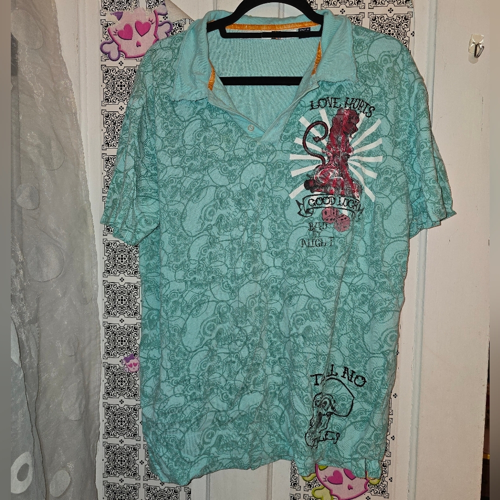 Indigo Red shirt size XL